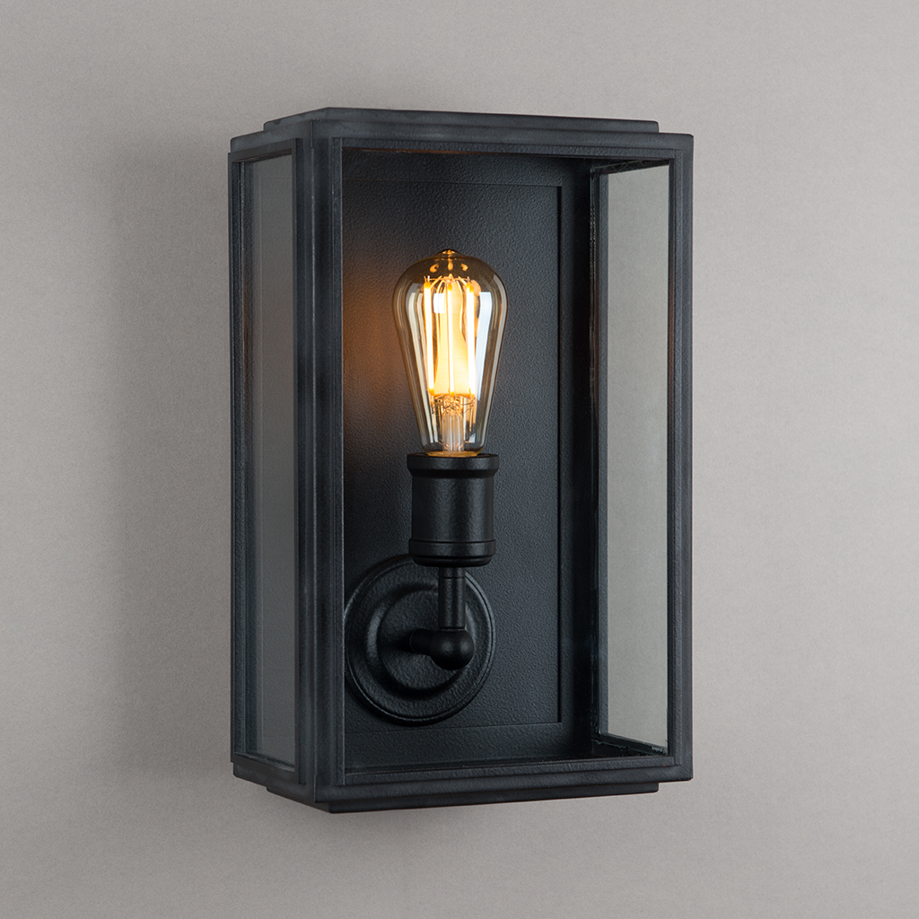 London black industrial outdoor wall light deals